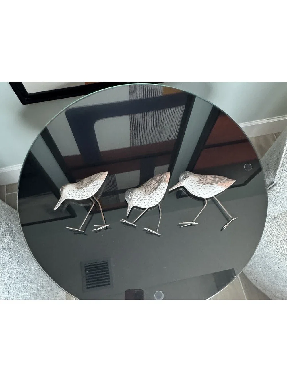 Coastal Shorebird Sandpiper Wood Metal Wall Decor Beach House Art Vintage Set 3
